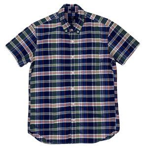 J. Crew Factory Men's Slim Fit Oxford Plaid Shirt
